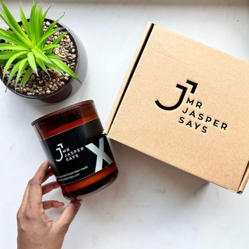 Giftbox with 3 candles